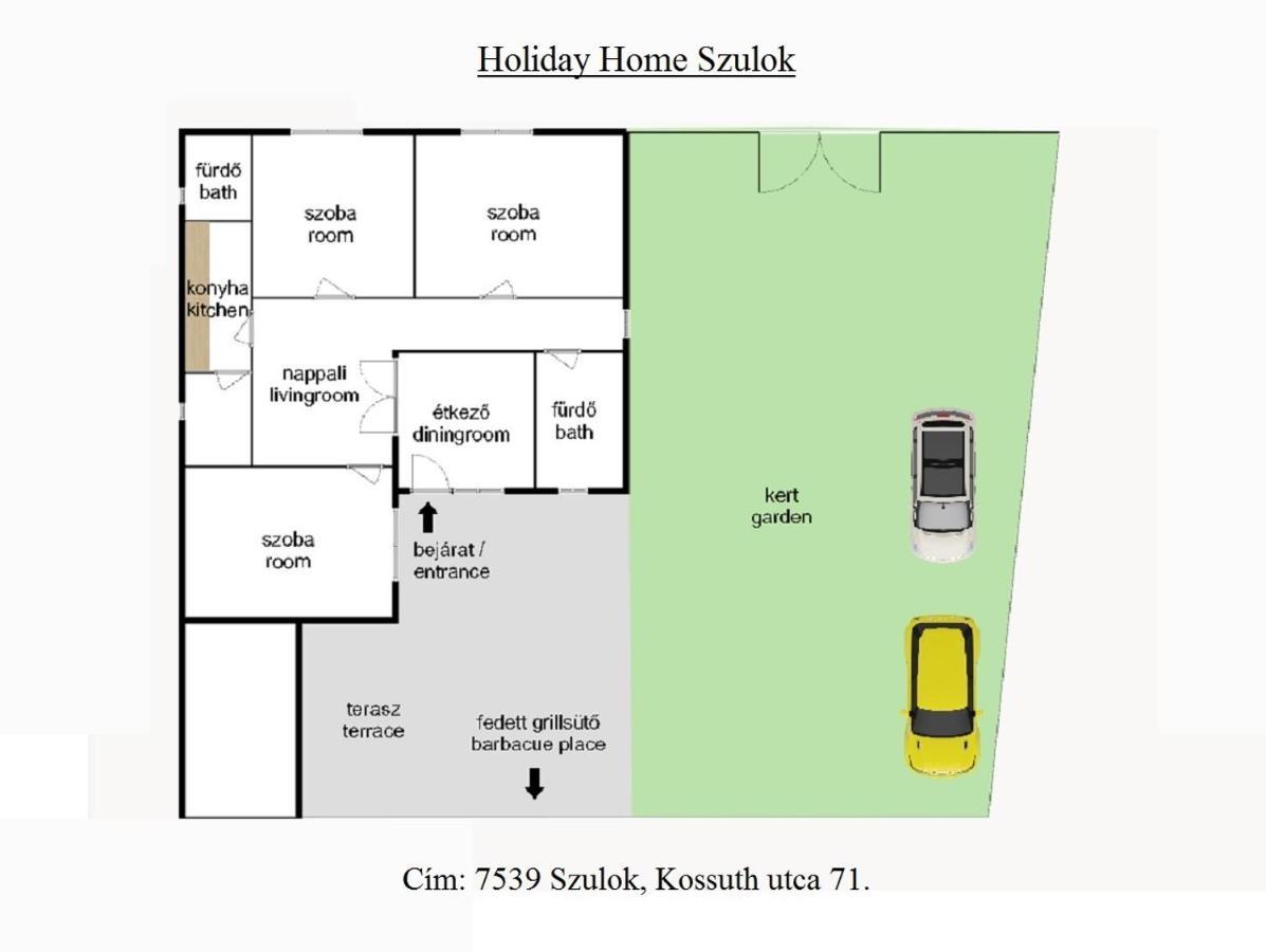 Holiday Home Szulok Екстер'єр фото